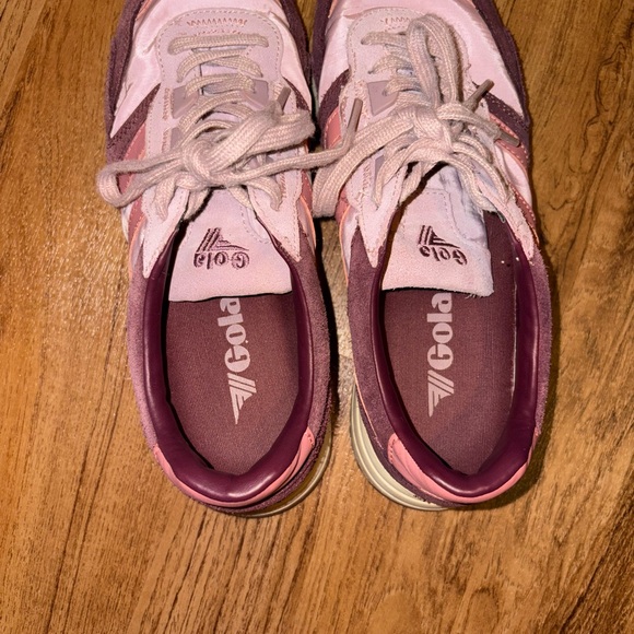 Gola Women's Pink and Purple Sneakers - Picture 4 of 5